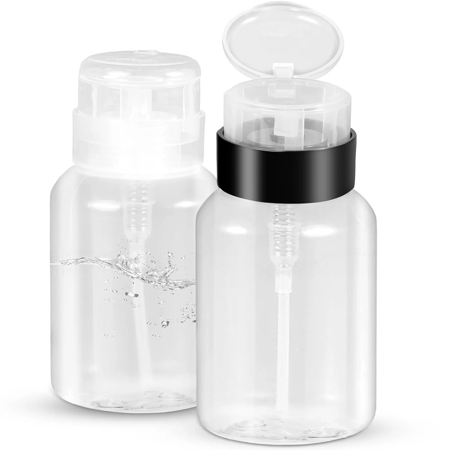 DX Nail Art Nail Pump Dispenser Bottle Push-Down Liquid Dispenser for Nail Polish Remover, Toner & Acetone