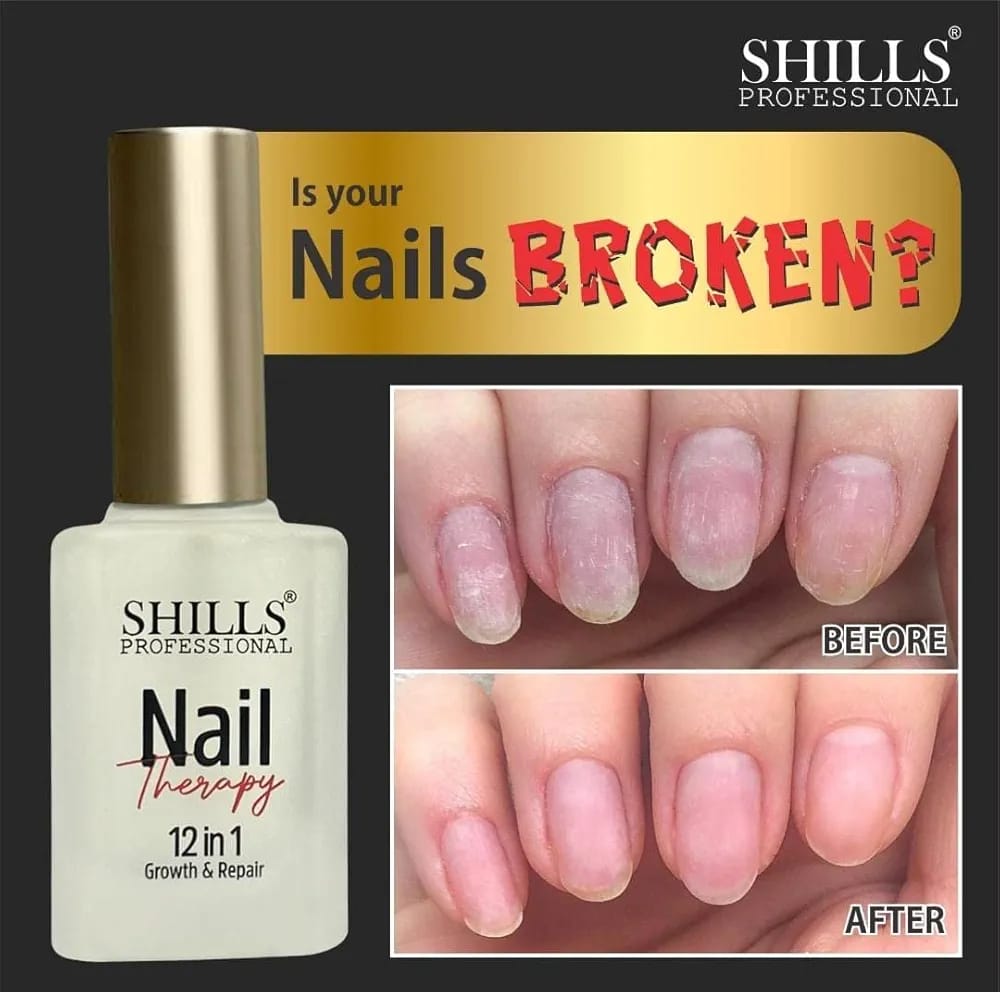 DX NAIL ART Shills Professional Nail Therapy 12 In 1 Growth & Repair