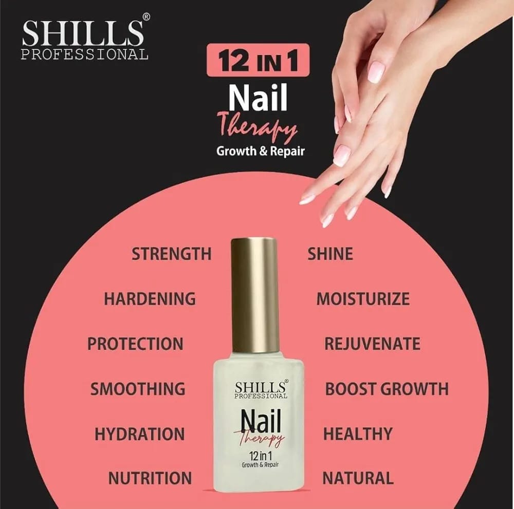 DX NAIL ART Shills Professional Nail Therapy 12 In 1 Growth & Repair