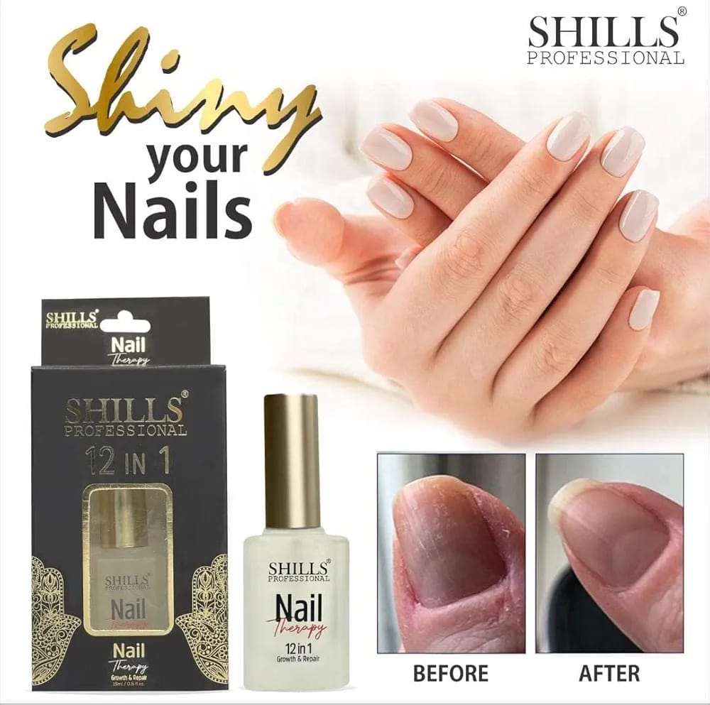 DX NAIL ART Shills Professional Nail Therapy 12 In 1 Growth & Repair